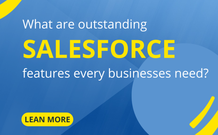  What are outstanding Salesforce features that every businesses need?